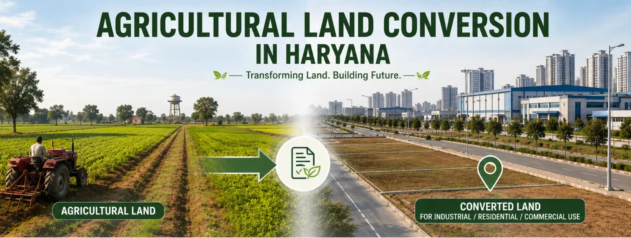 Haryana agricultural land conversion