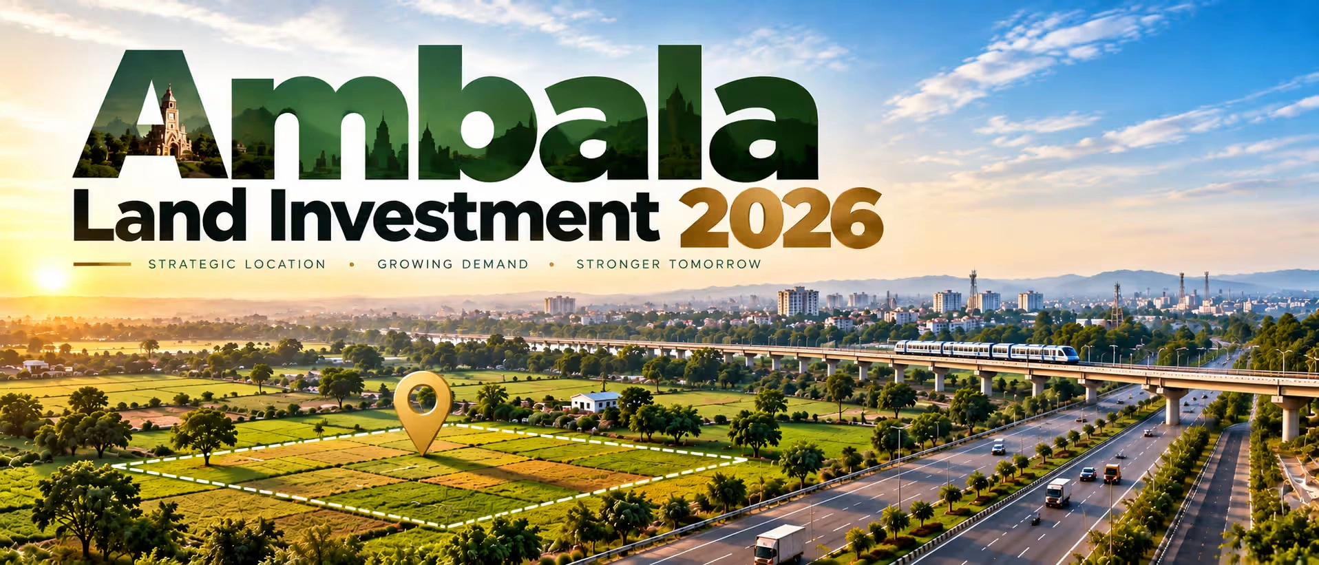 Ambala Land Investment 2026: Growth Areas, Connectivity & Future Potential