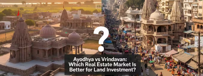 Ayodhya vs Vrindavan: Which Real Estate Market Is Better for Land Investment?