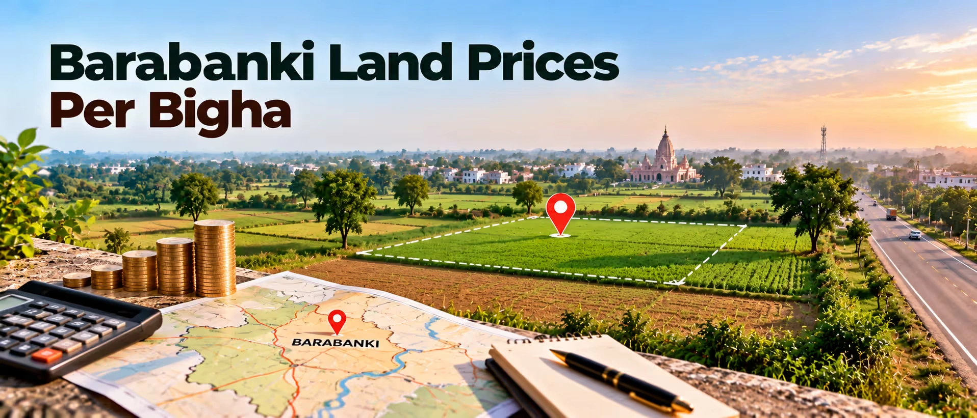 plot in barabanki
