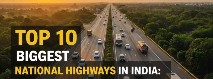 Top 10 Biggest National Highways in India: A Complete Guide
