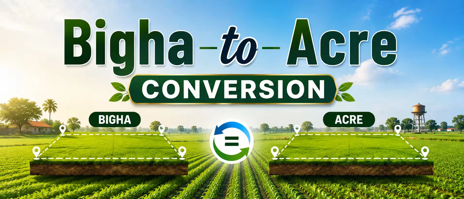 Bigha to Acre Conversion State-Wise Land Measurement Guide in India