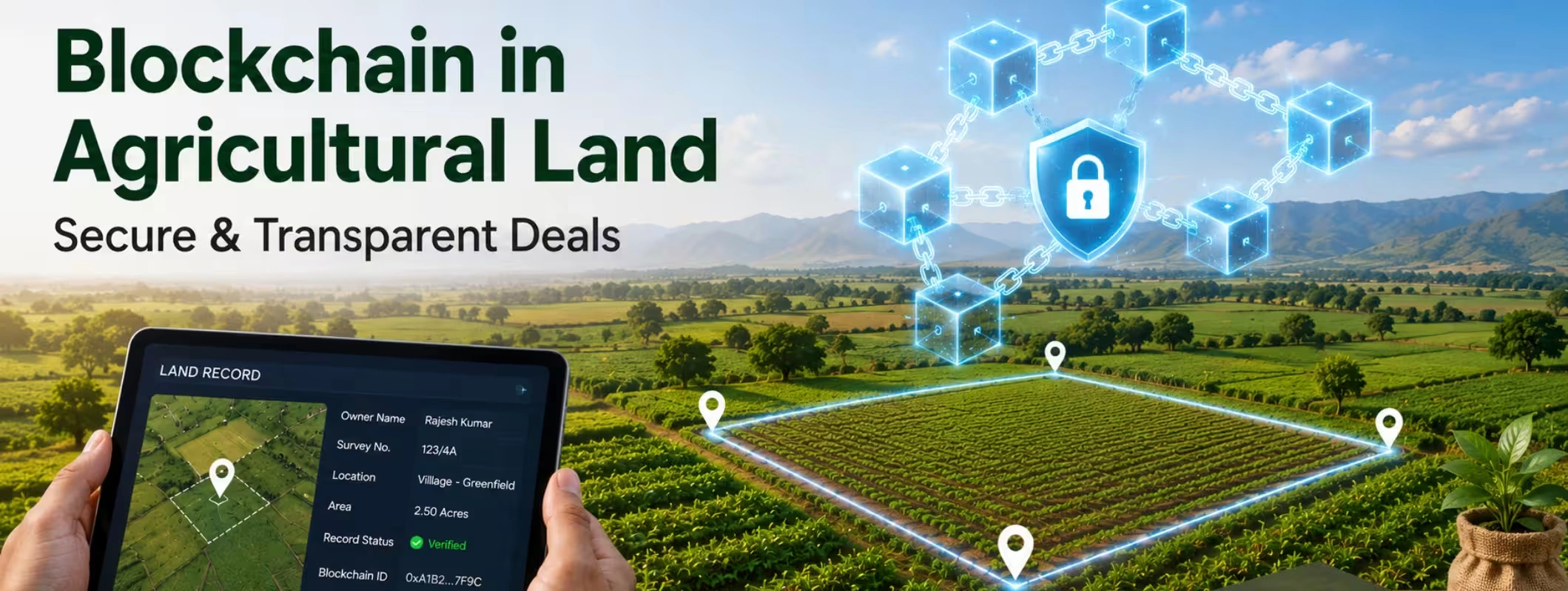 blockchain in land transactions