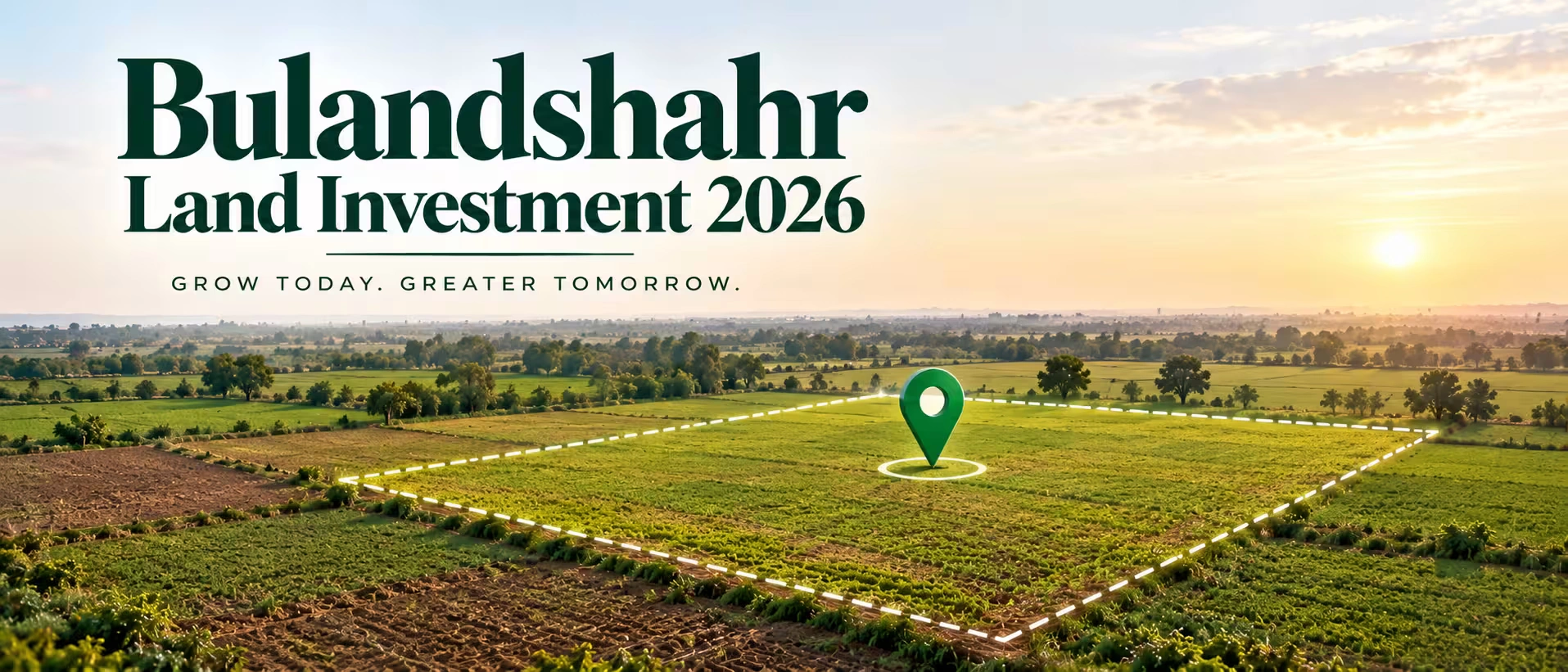 Bulandshahr Land Investment 2026: Best Areas to Watch for Future Growth