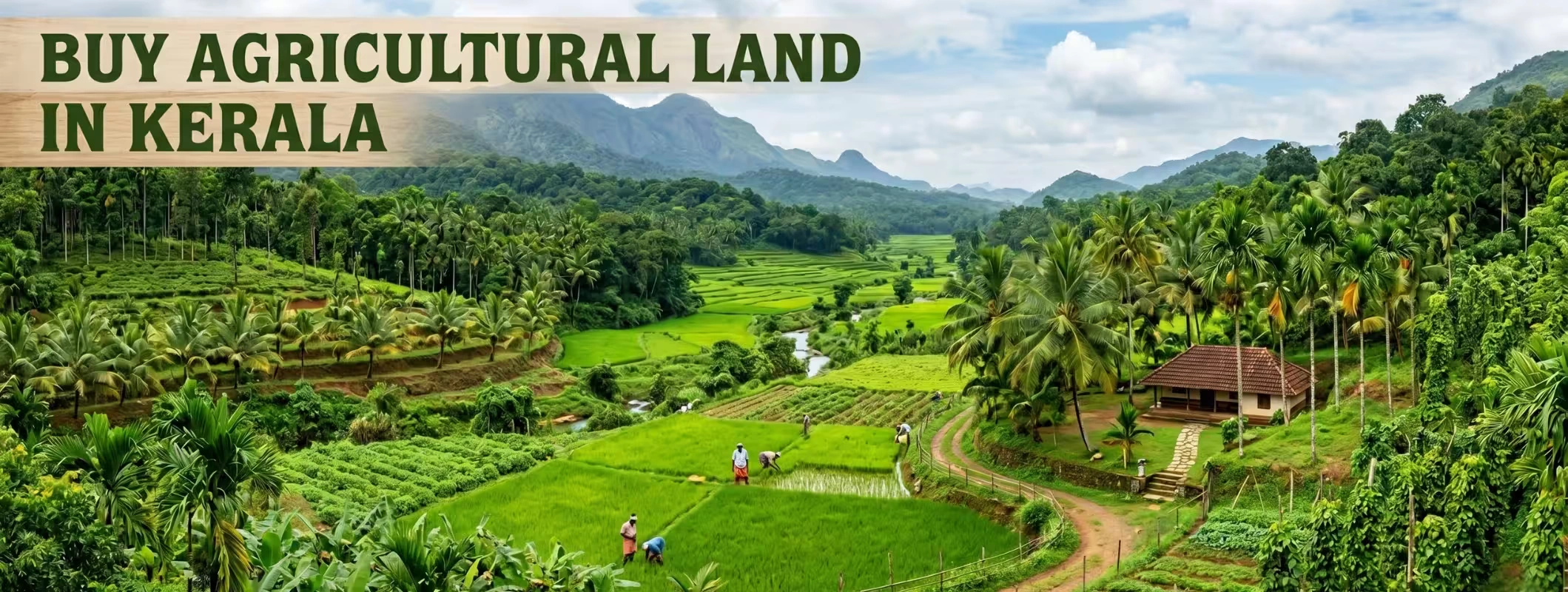 Buy agricultural land in Kerala