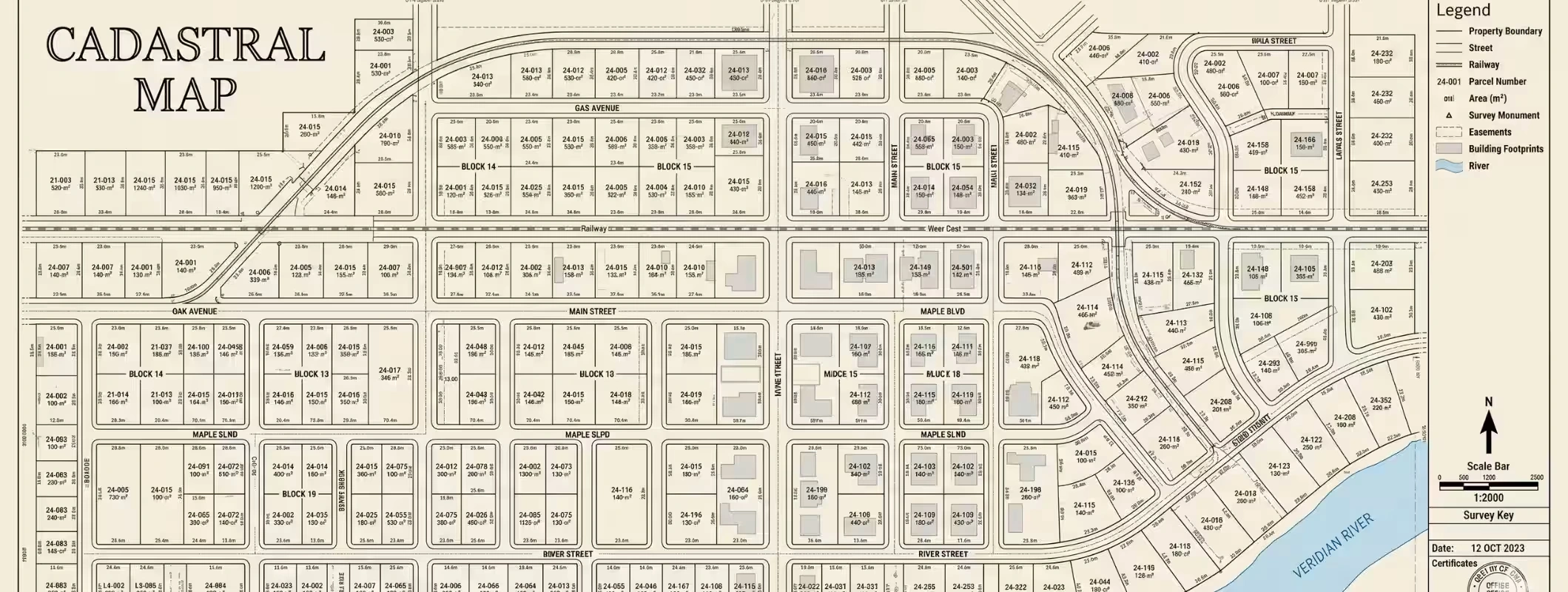 Cadastral Map