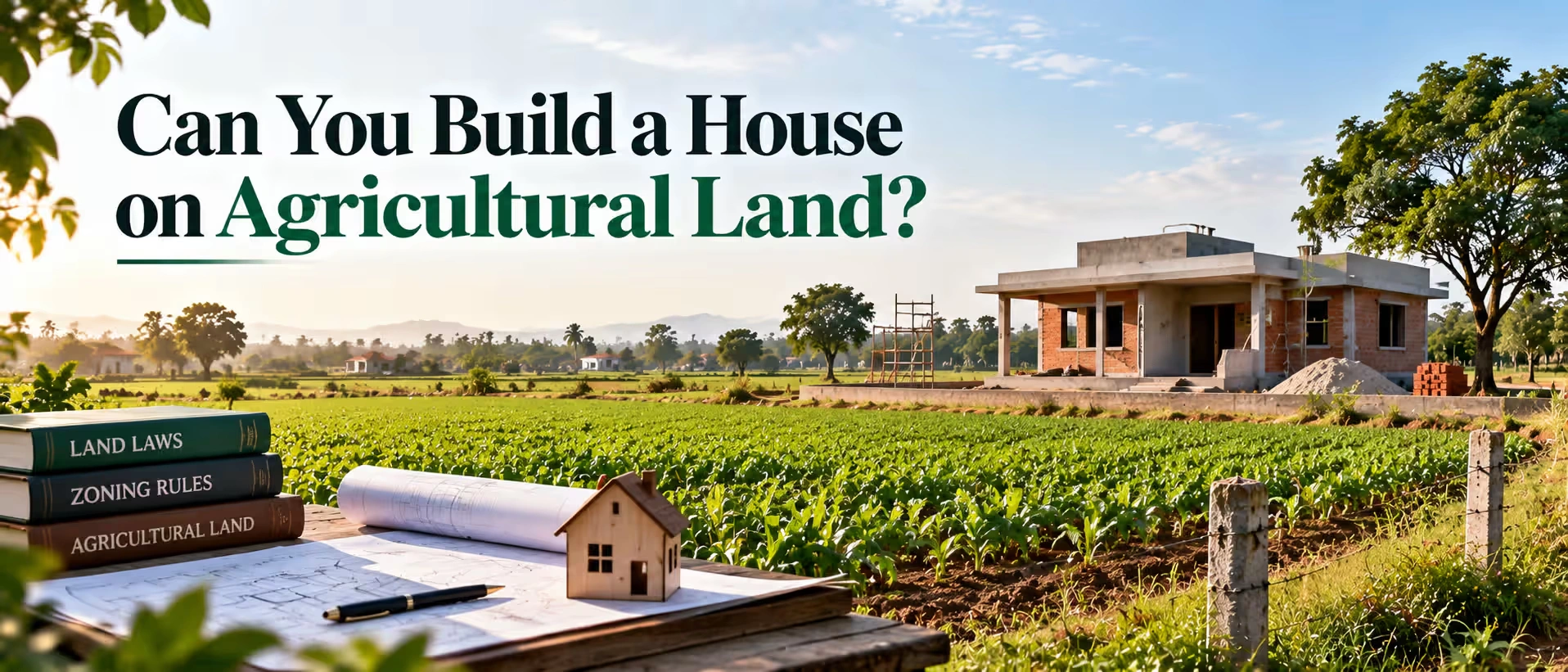 Can You Build a House on Agricultural Land? State-Wise Rules Explained
