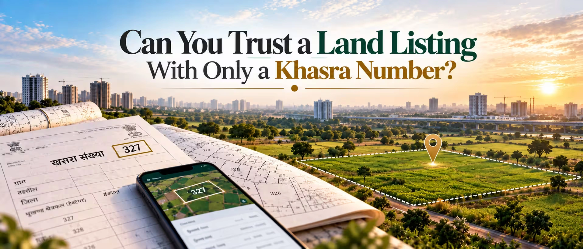 Can You Trust a Land Listing With Only a Khasra Number