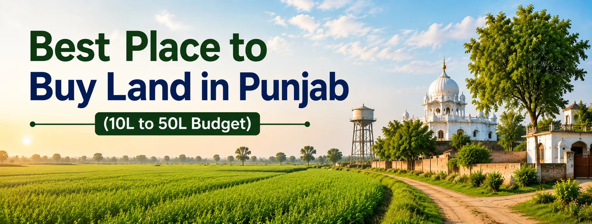 buy land in Punjab