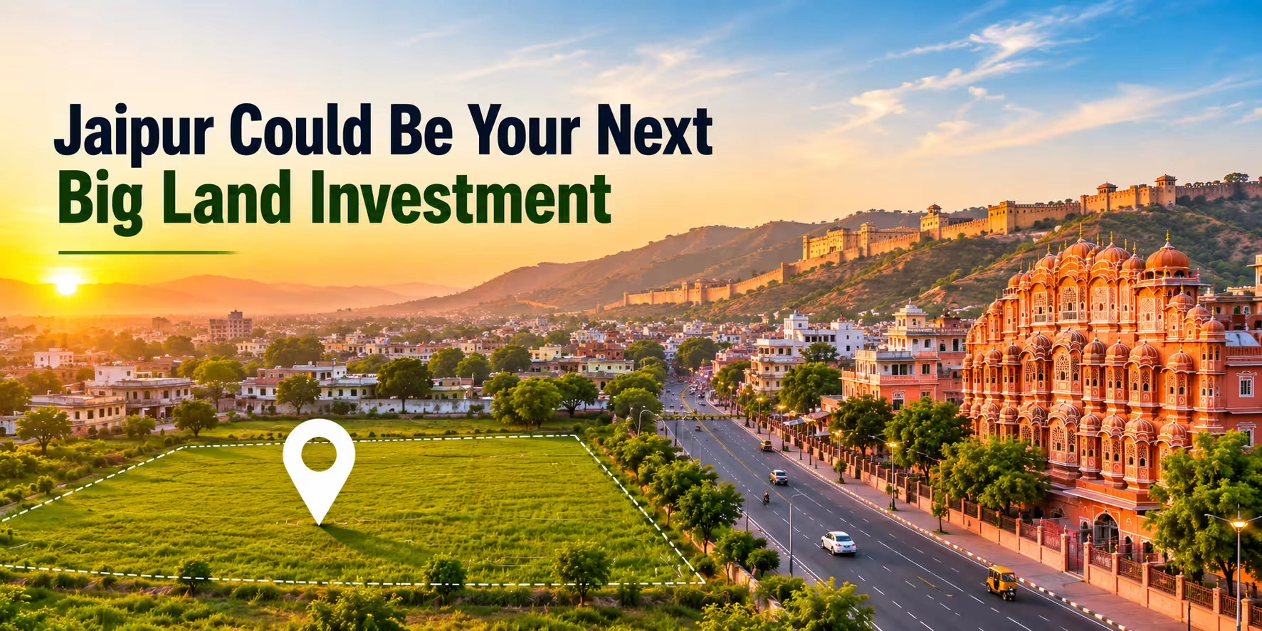 Why Jaipur Could Be Your Next Big Land Investment 