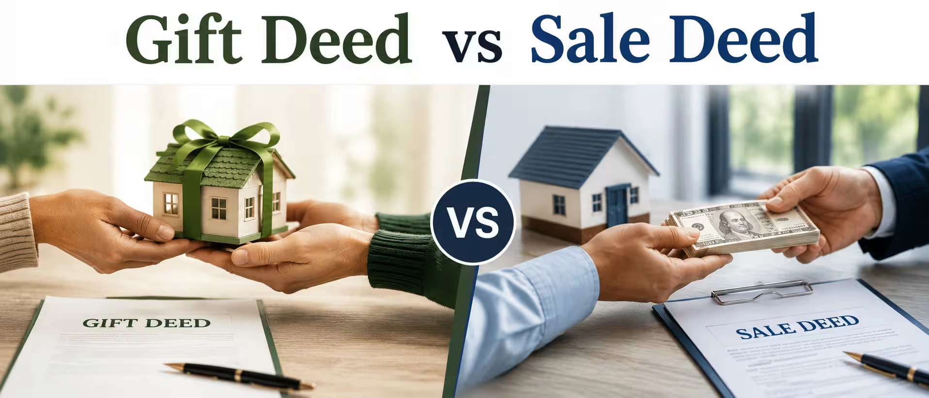 Gift Deed vs Sale Deed
