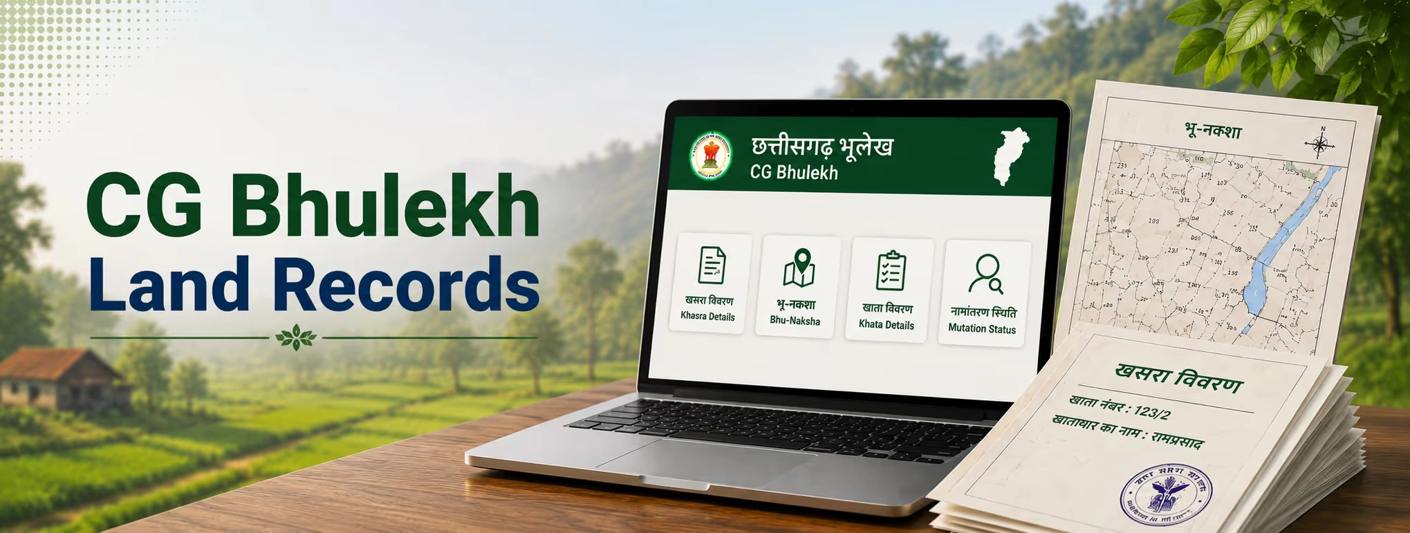 CG Bhulekh Land Records