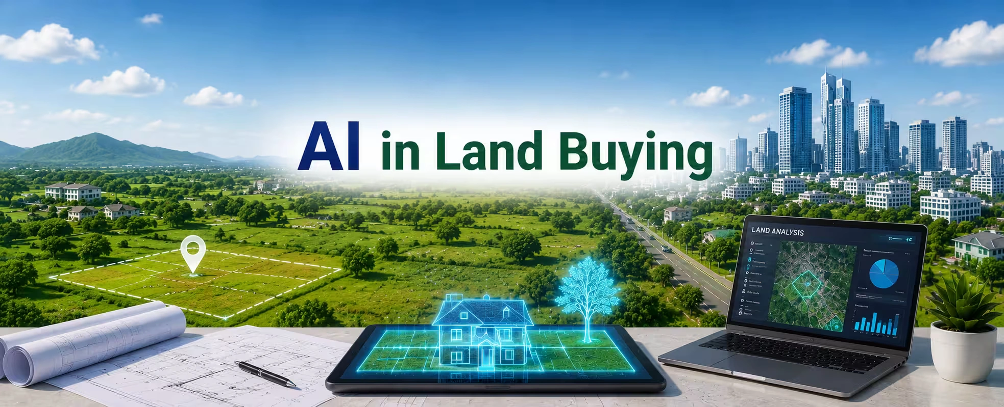 AI land buying India