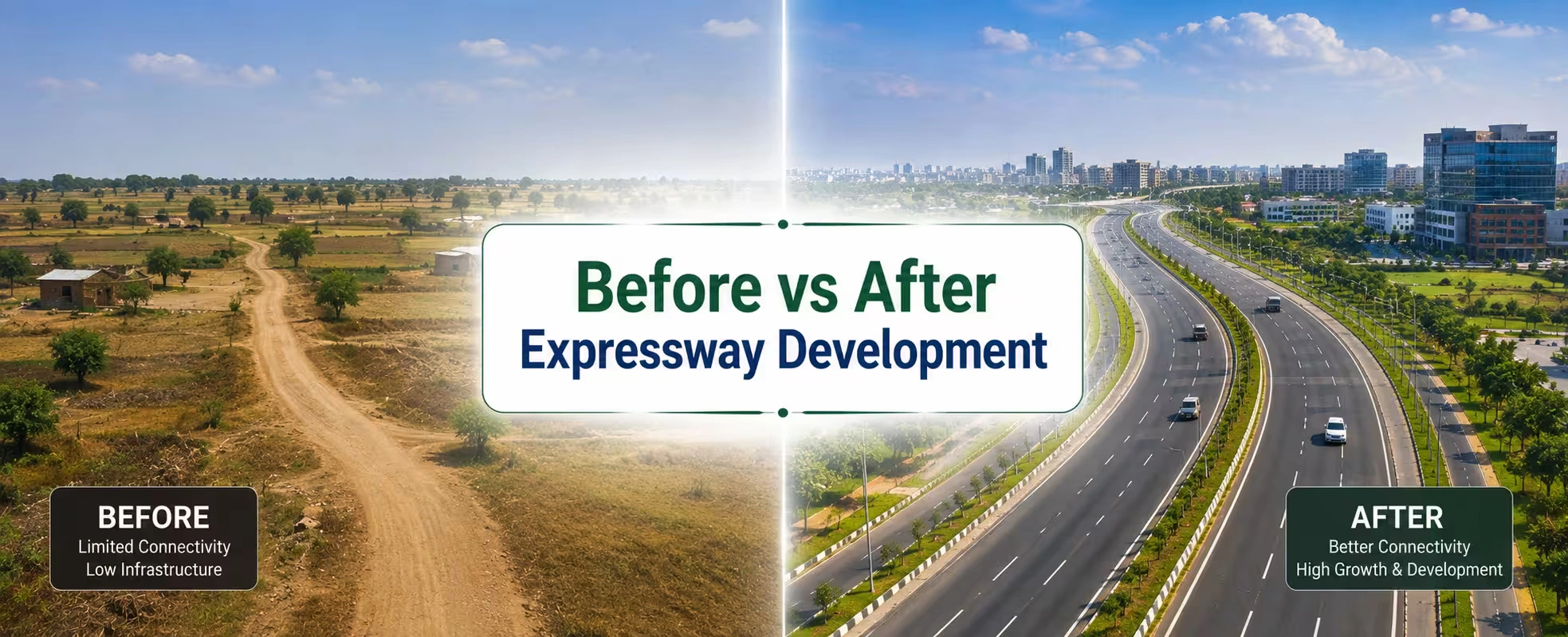 Before vs After Expressway Development