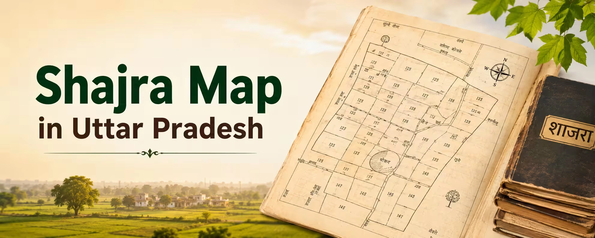 Shajra Map in Uttar Pradesh