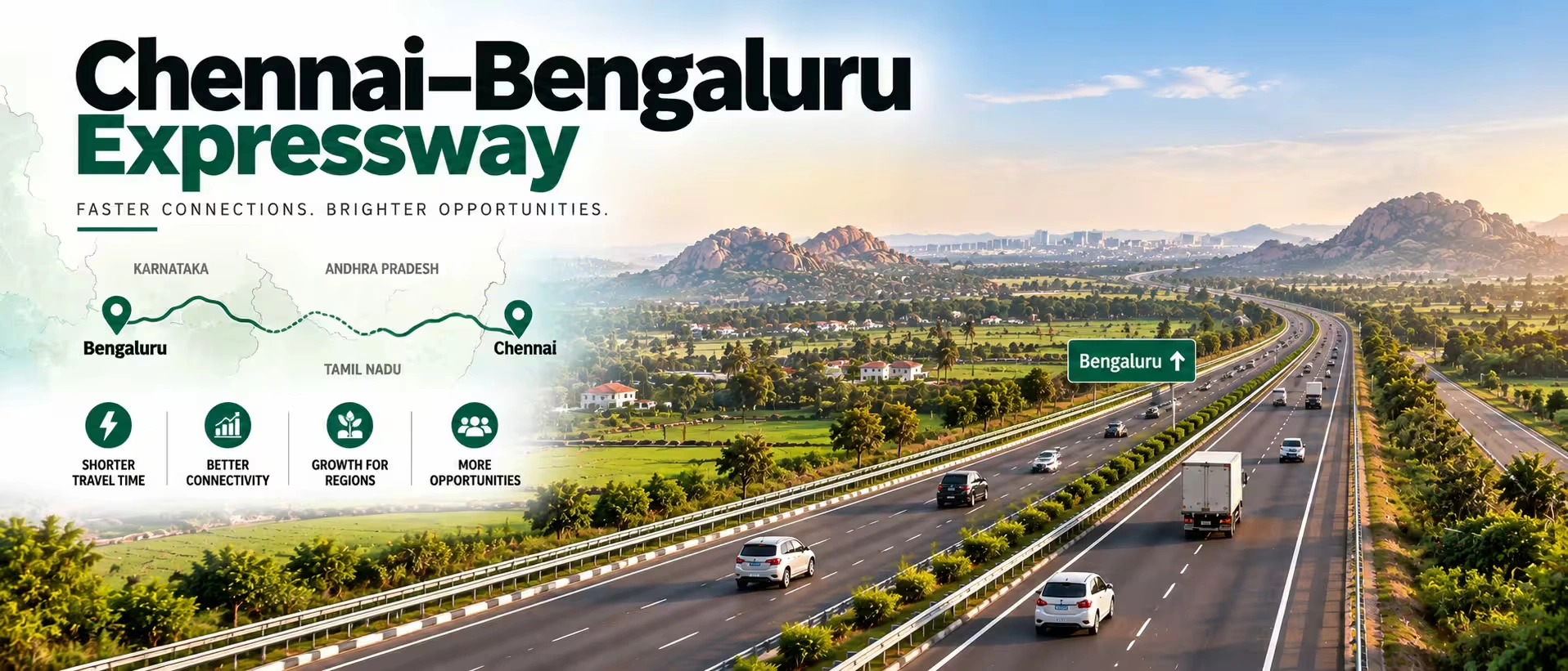 Chennai–Bengaluru Expressway: Growth Corridors Land Buyers Should Watch