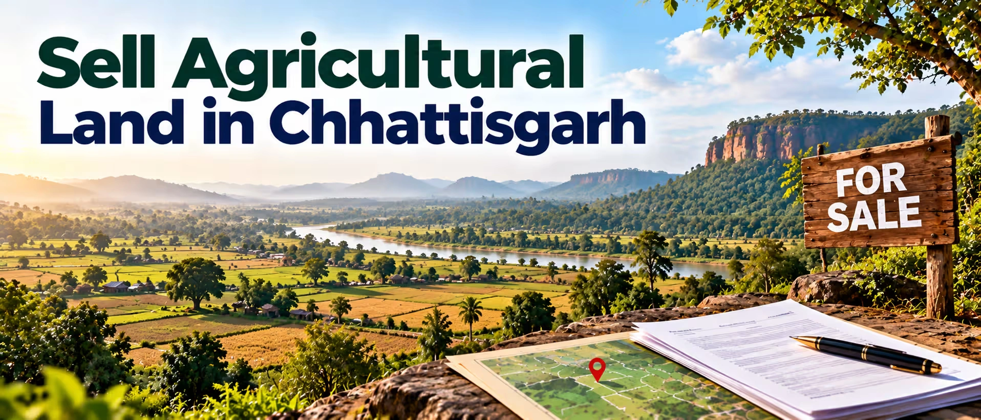 land in Chhattisgarh