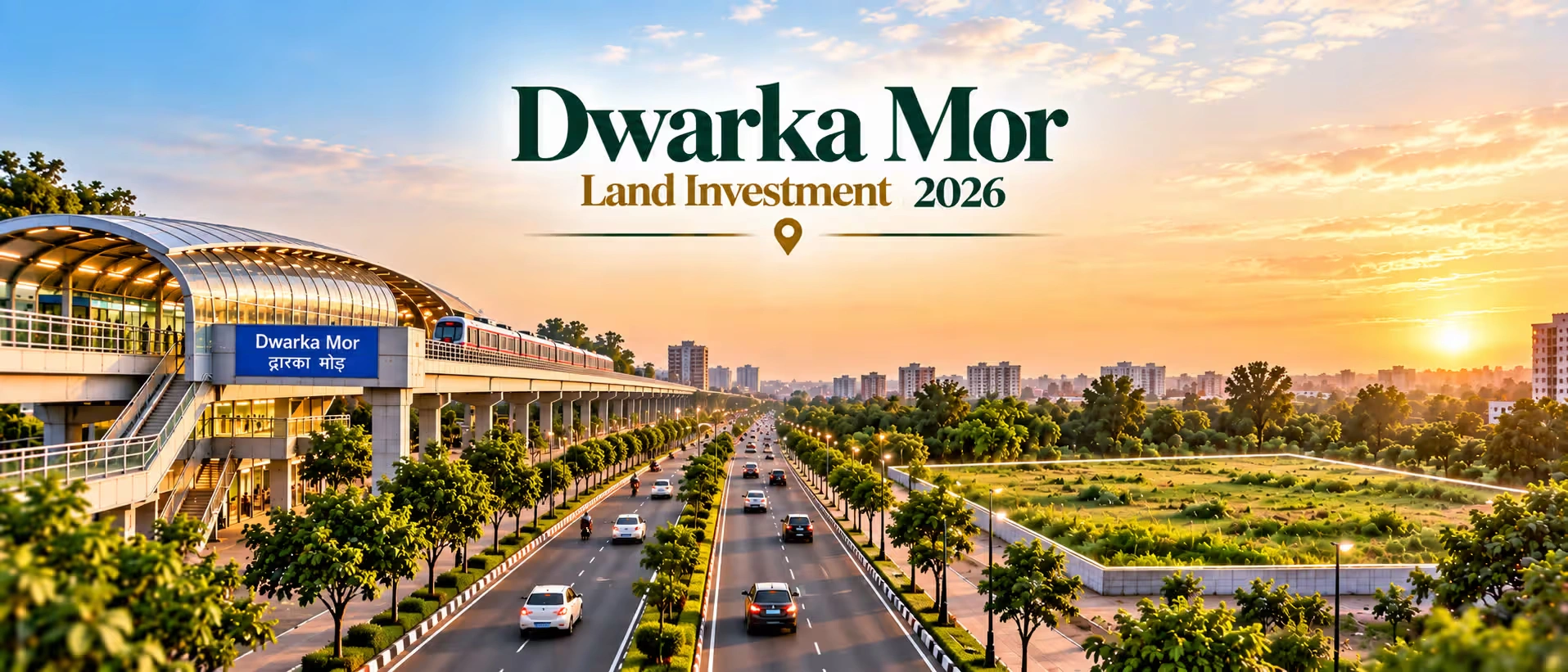 Dwarka Mor Land Investment 2026: Areas to Watch for Future Growth