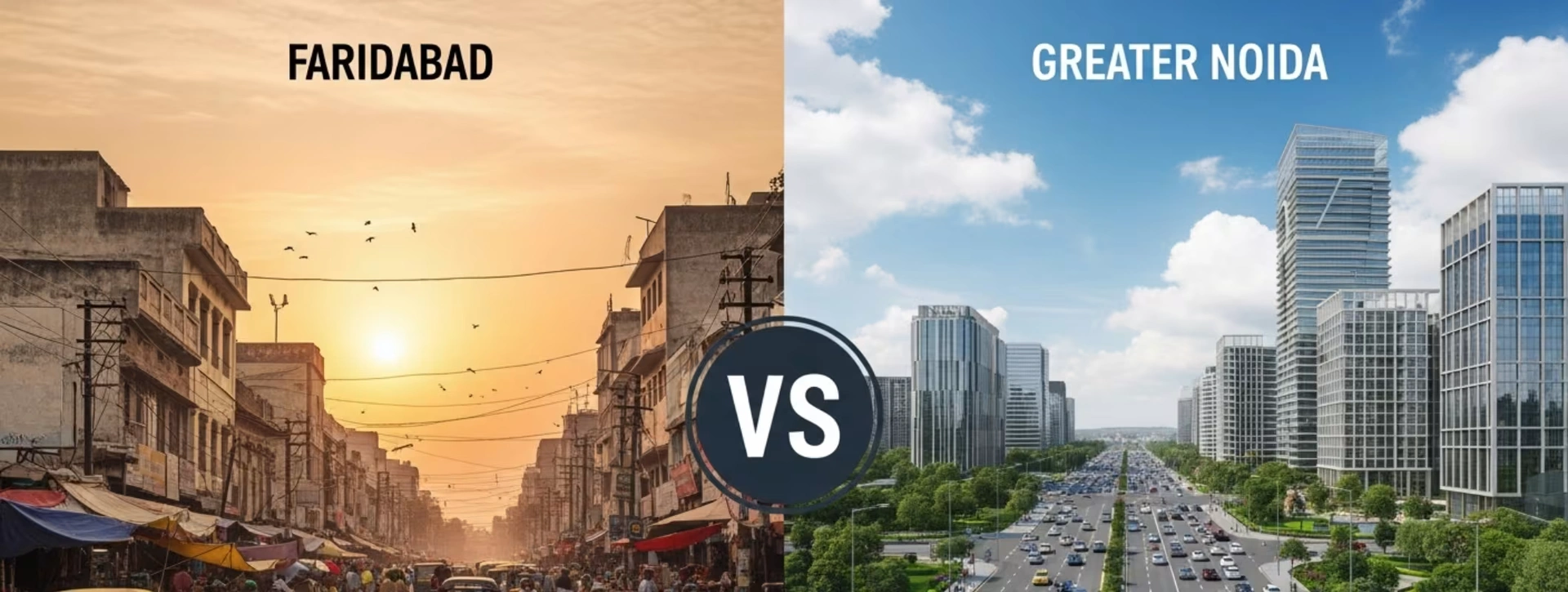 Faridabad vs. Greater Noida: Which Offers Better Real Estate Returns?
