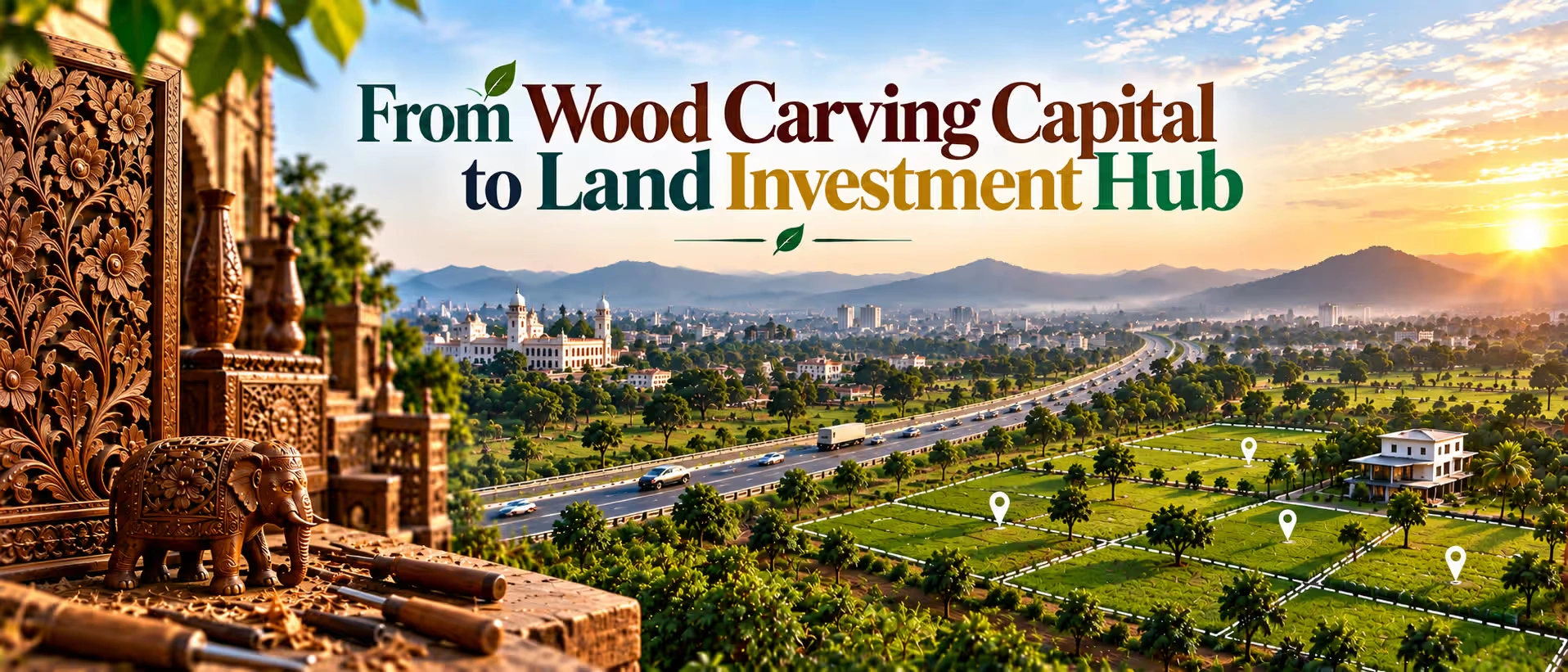 From Wood Carving Capital to Land Investment Hub: Saharanpur's New Story