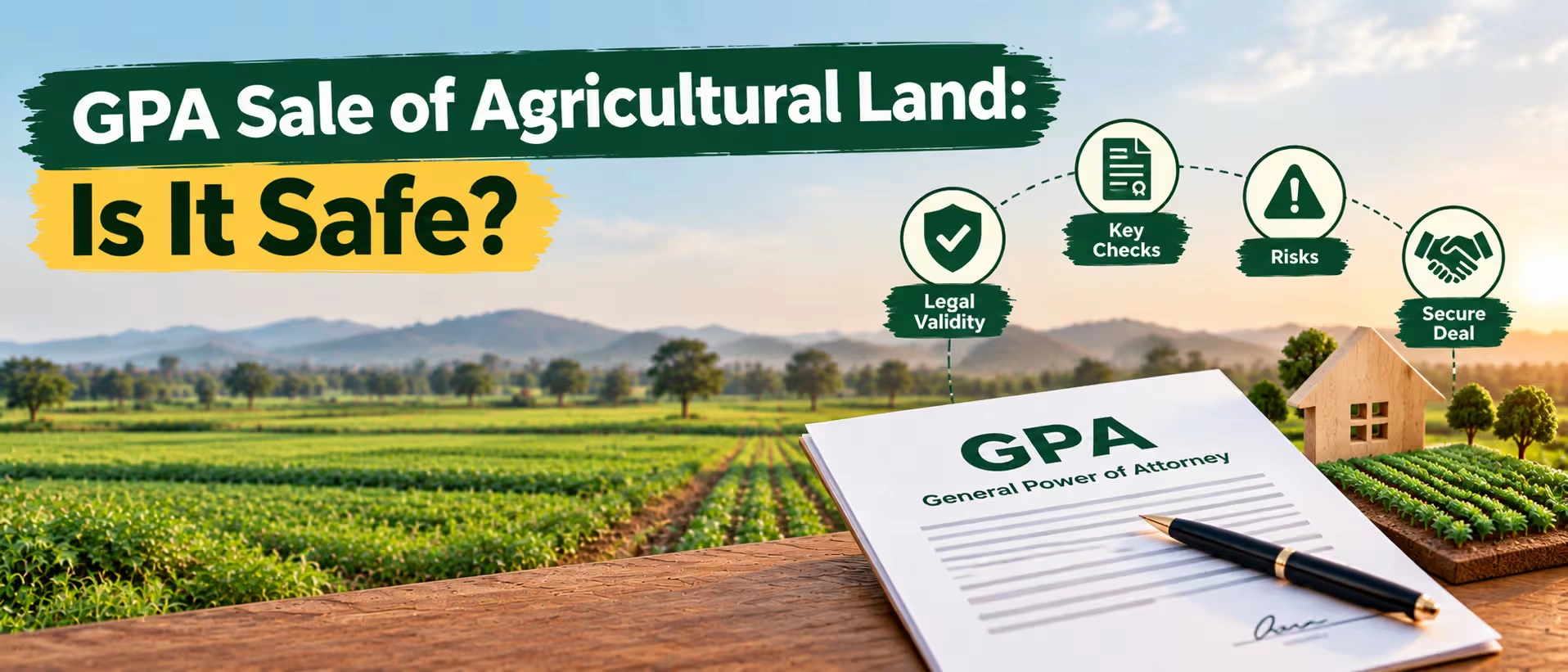 organic farmland