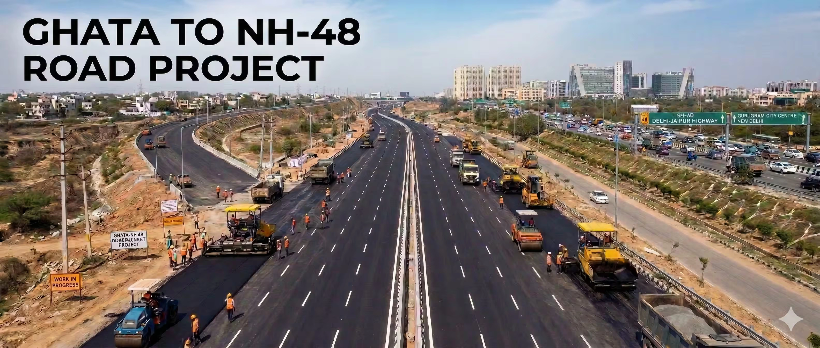 Ghata to NH48 road link