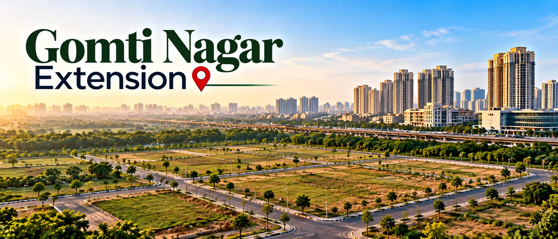 plot in Gomti Nagar Extension