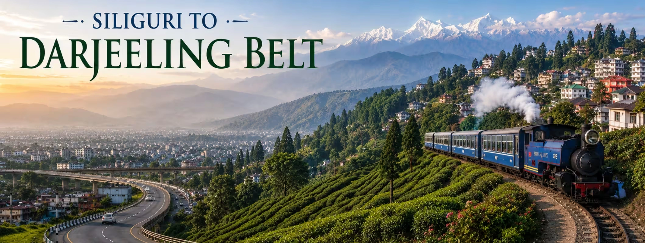 Siliguri to Darjeeling Belt: Tourism Infrastructure and Land Growth