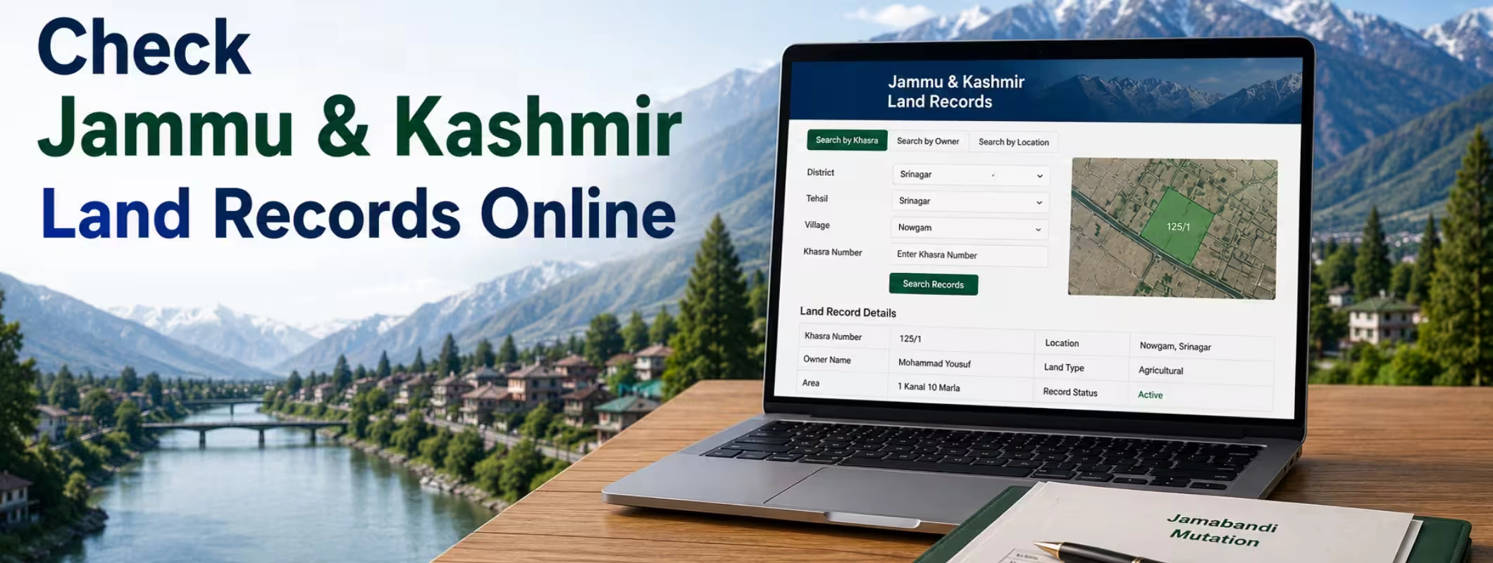 Bhu Naksha Jammu & Kashmir