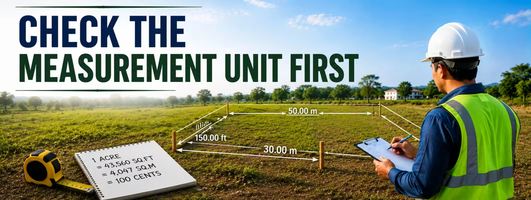 Buying Land in Another State? Avoid This Measurement Mistake