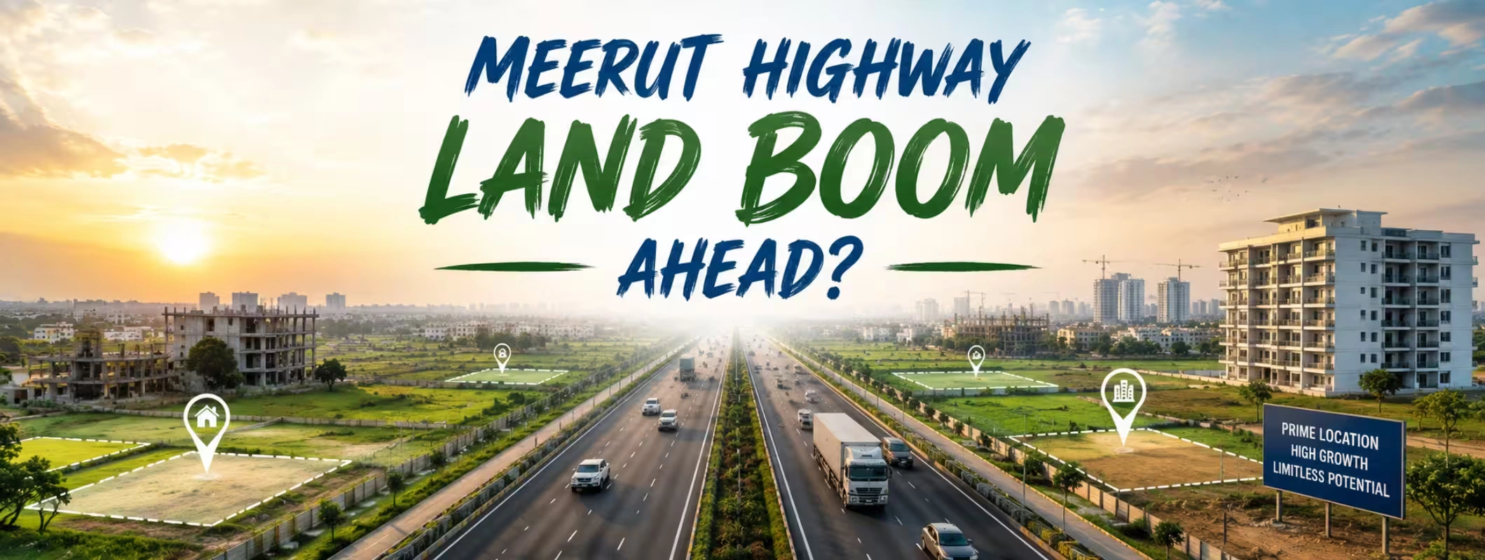 Meerut Highway Land Prices May Rise 20%–50%