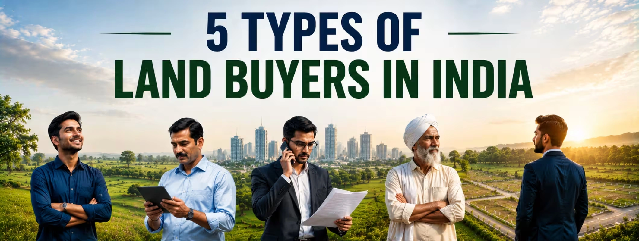 5 Types of Land Buyers in India
