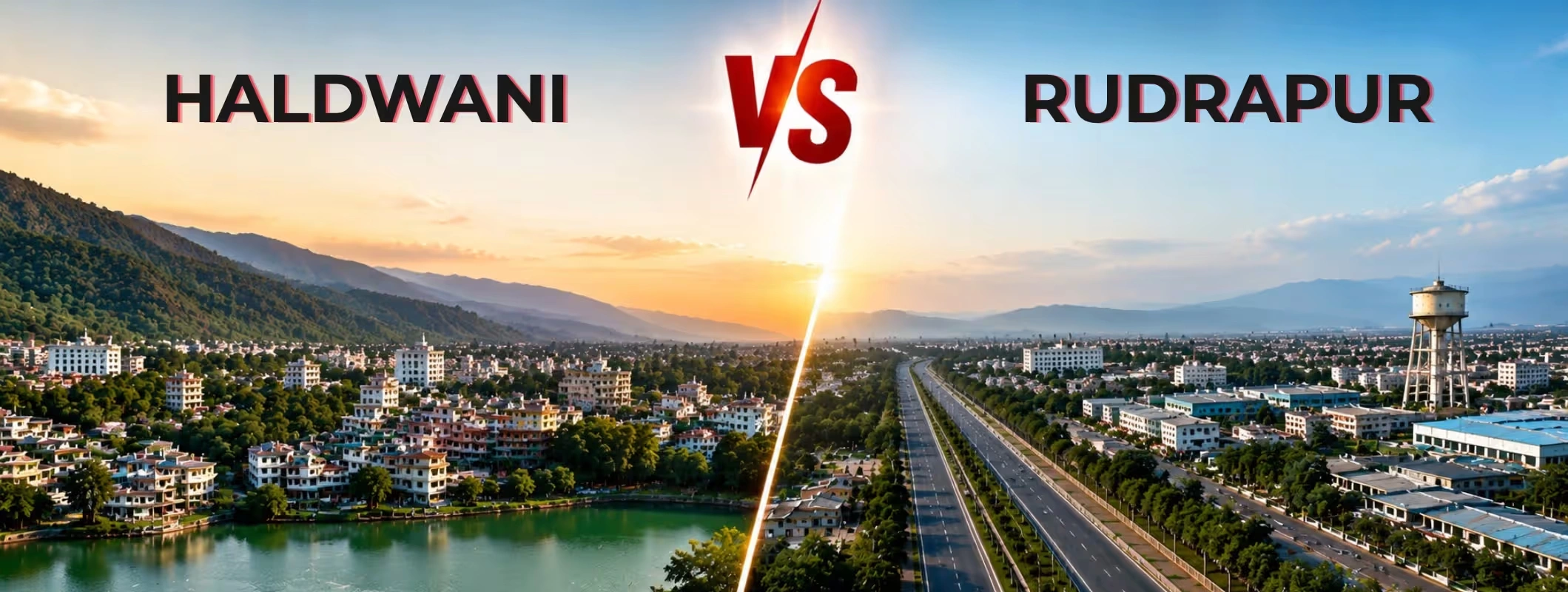Haldwani vs Rudrapur