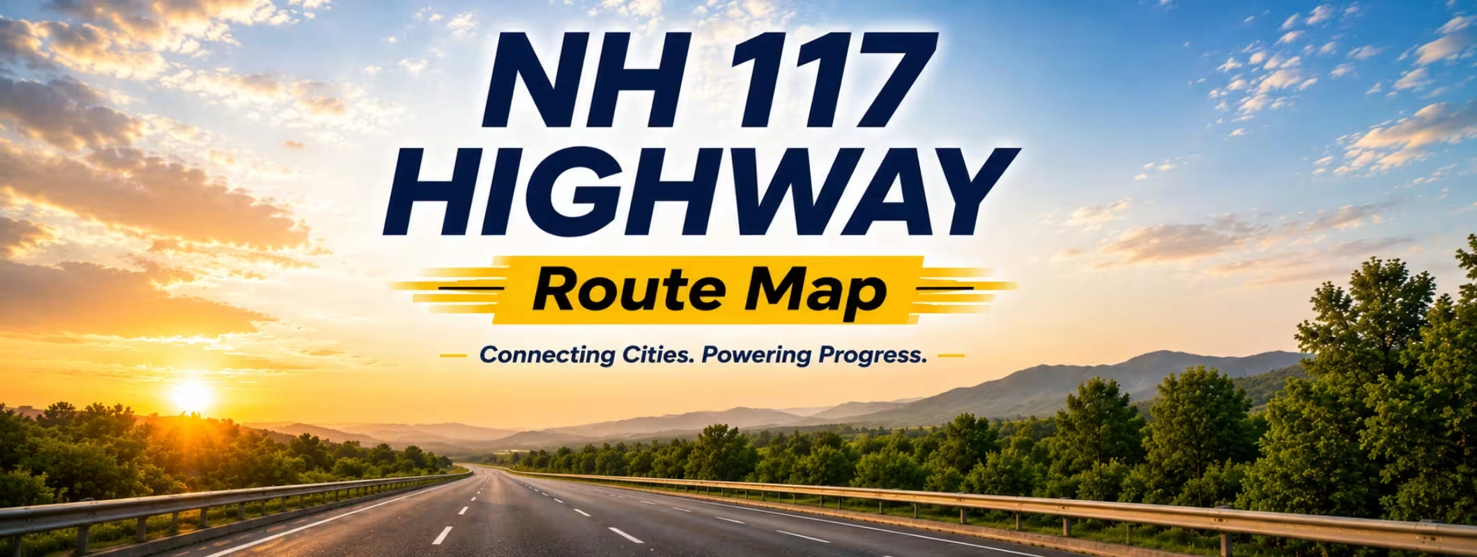 NH 117 Highway Route Map