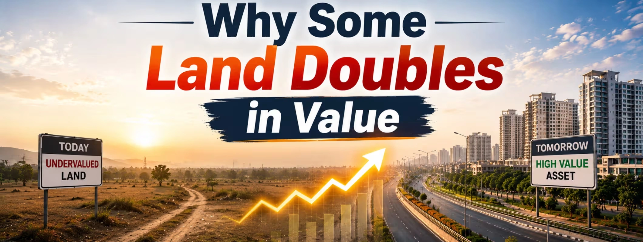 Why Some Land Prices Double in 5 Years While Others Don't?