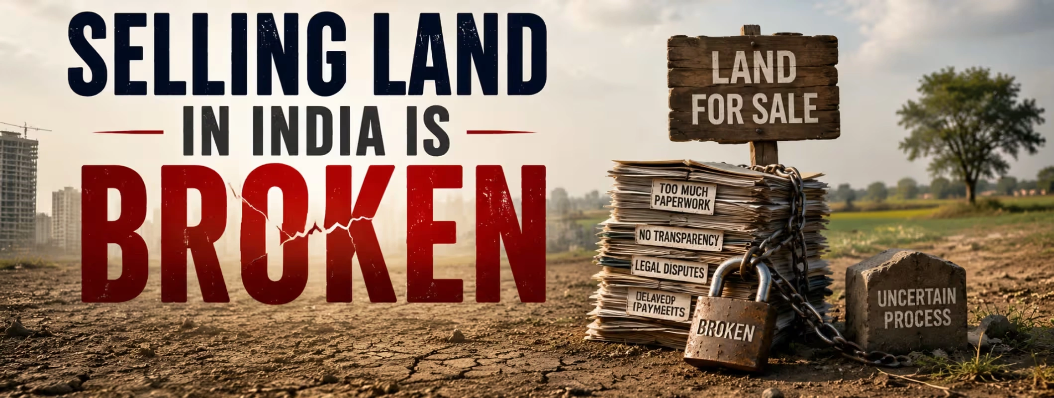 Selling Land in India Is Broken, and Most Sellers Don't Realize It