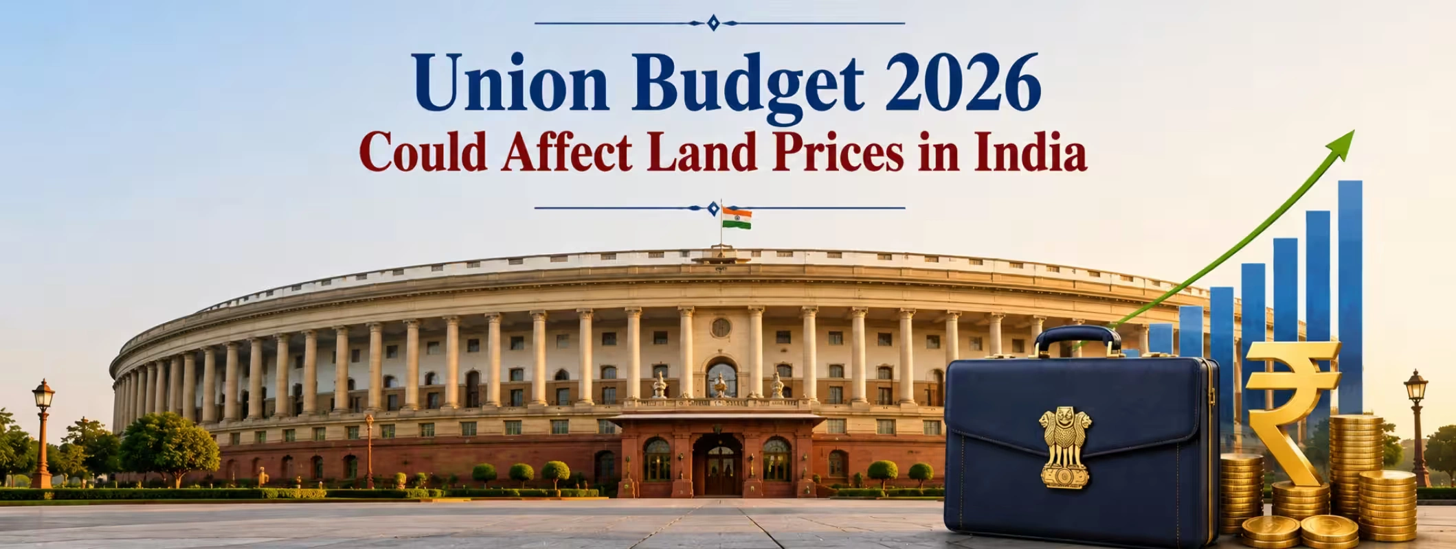 Union Budget 2026 Could Affect Land Prices in India