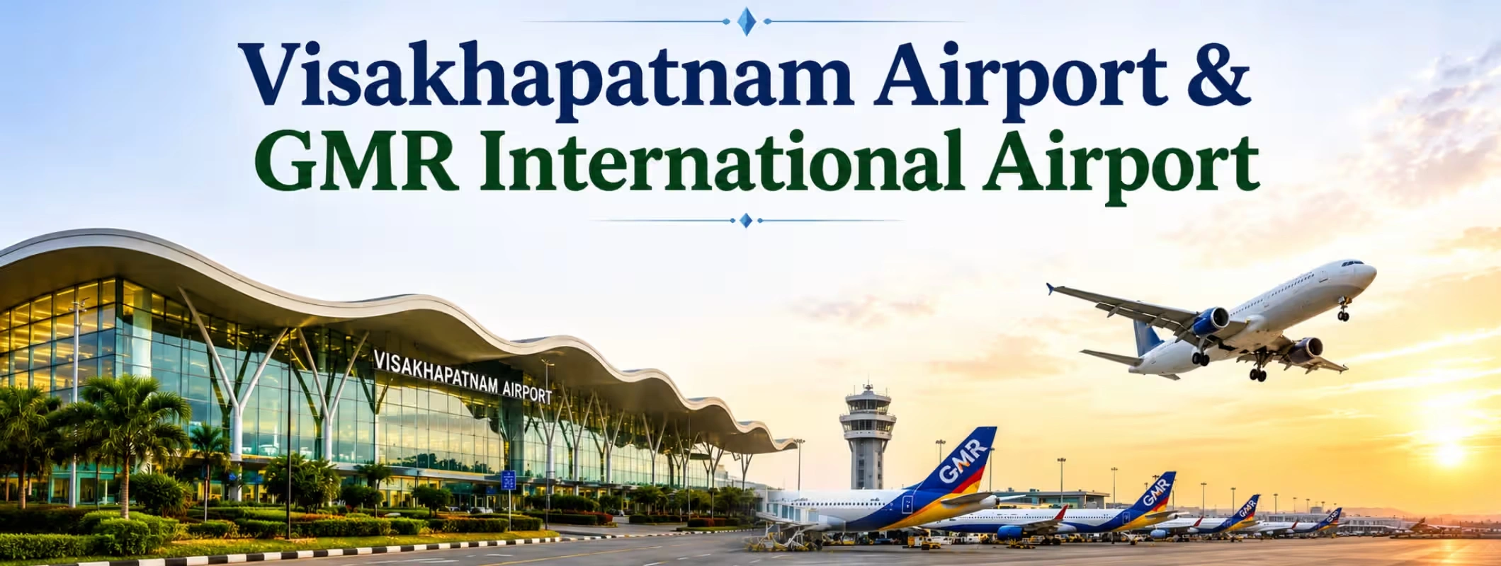 Visakhapatnam Airport & GMR International Airport