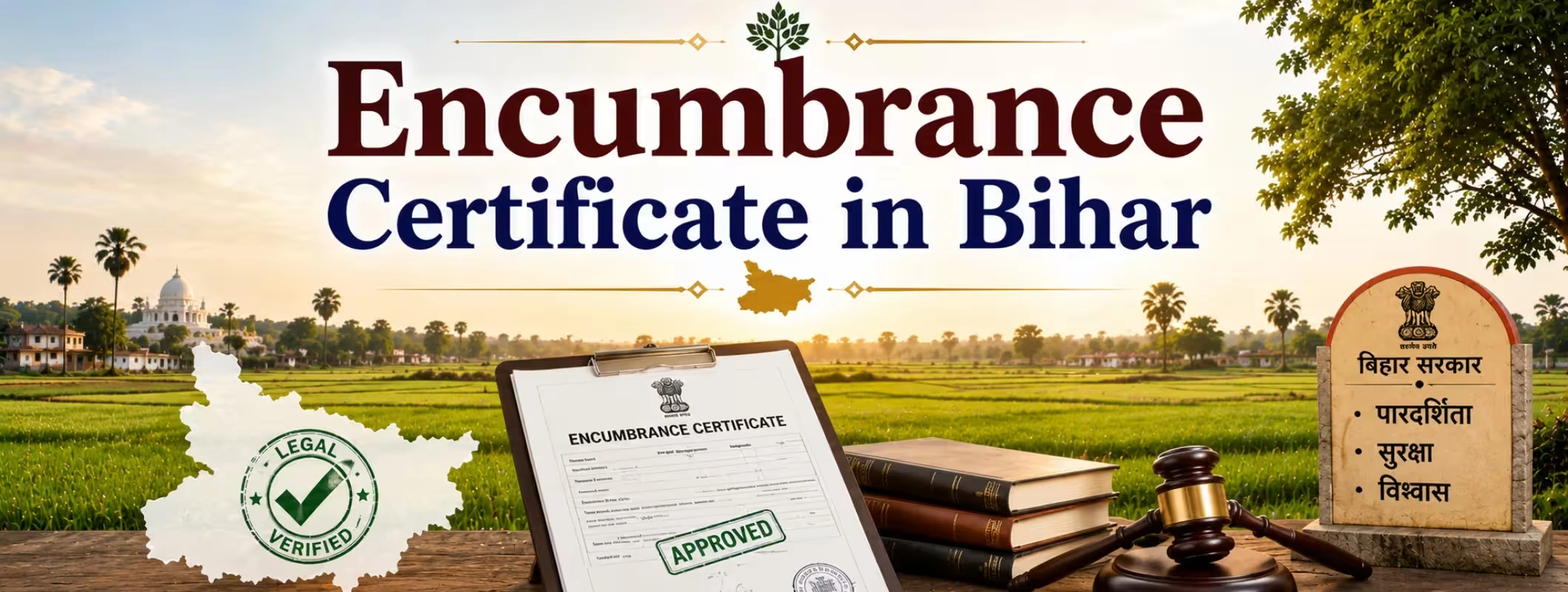 Get an Encumbrance Certificate (EC) in Bihar