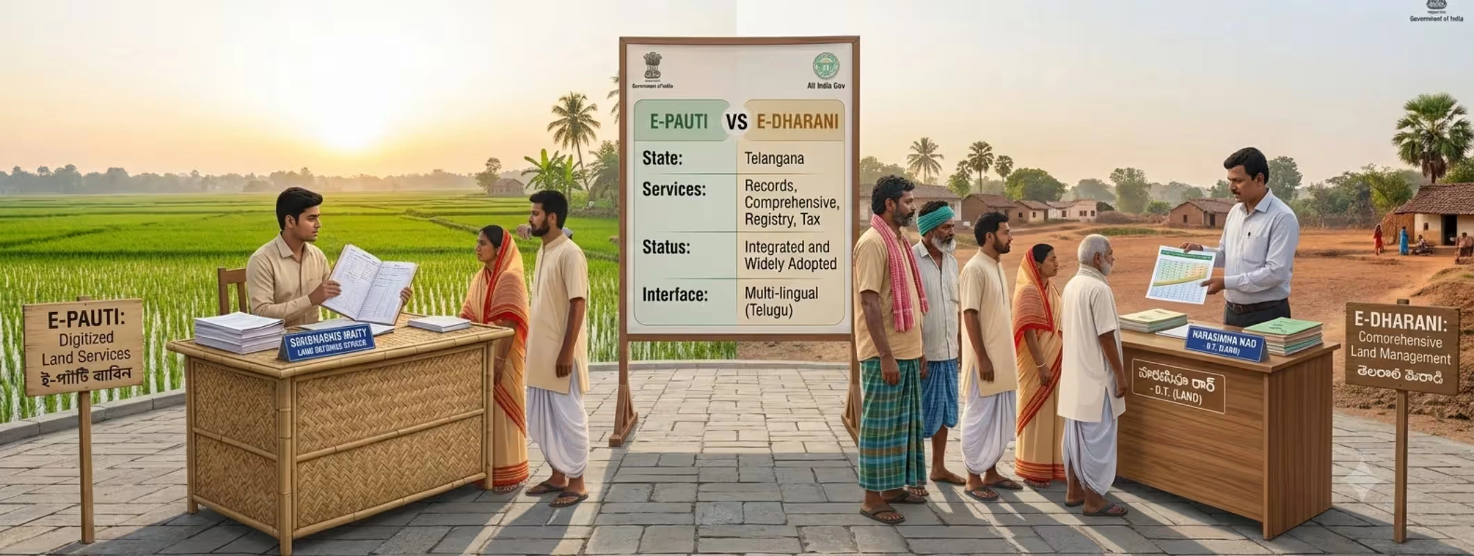 E-Pauti vs E-Dharani