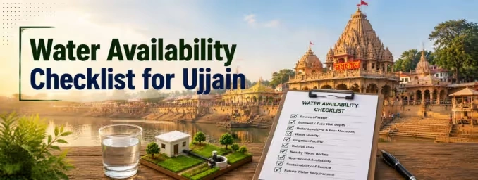 Water Availability Checklist for Ujjain
