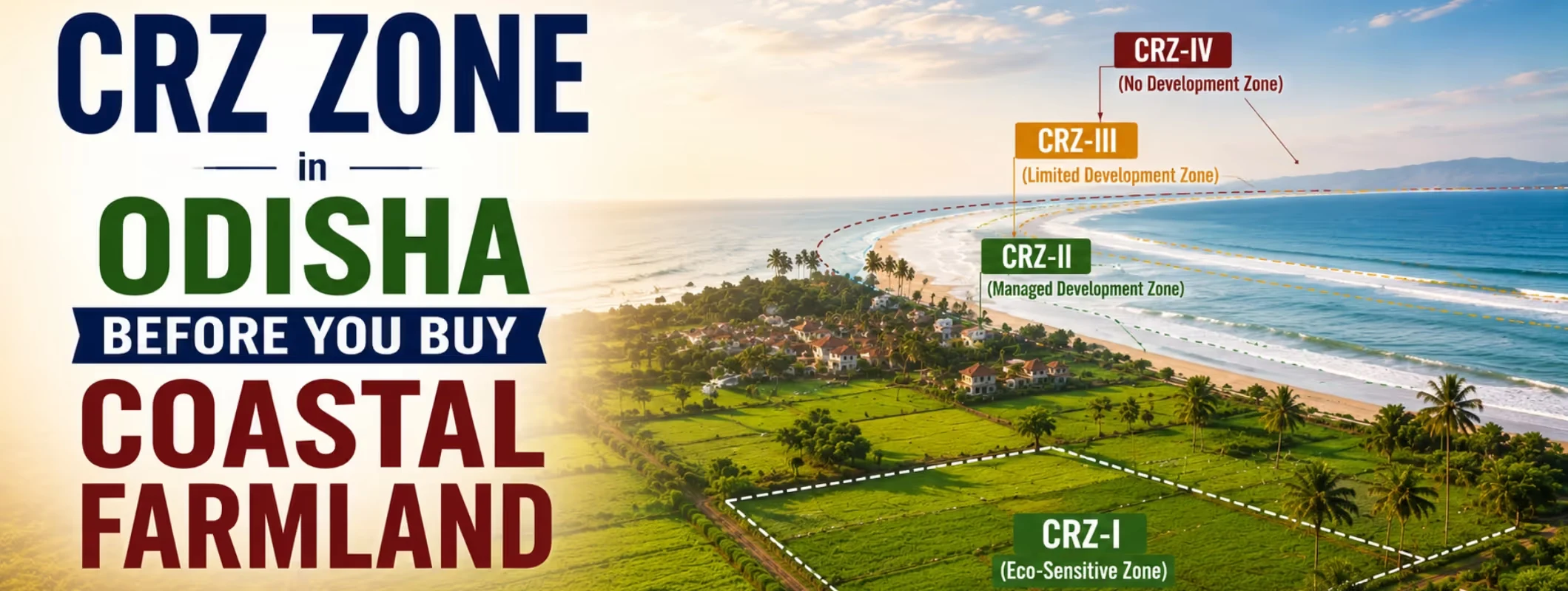 Check the CRZ Zone in Odisha 