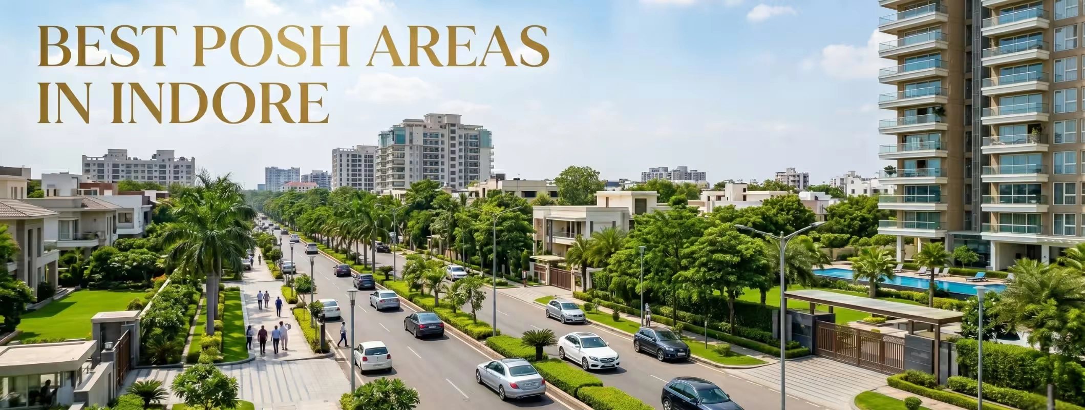 posh areas in Indore