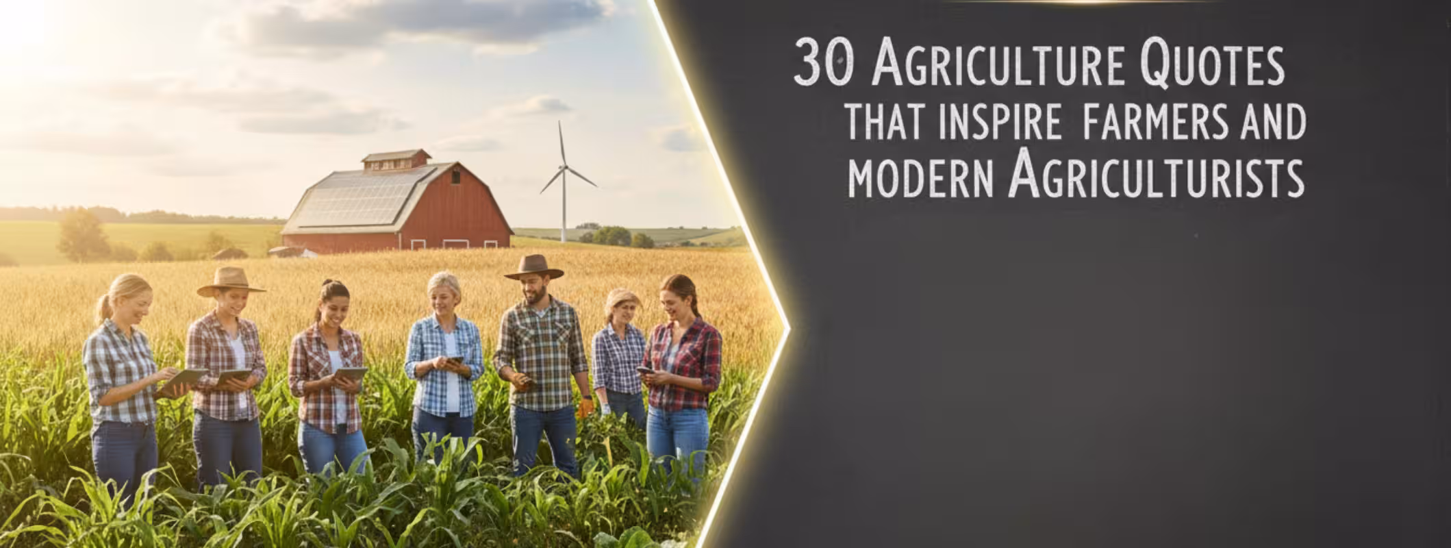 Agriculture Quotes for Farmers and Modern Agriculturist