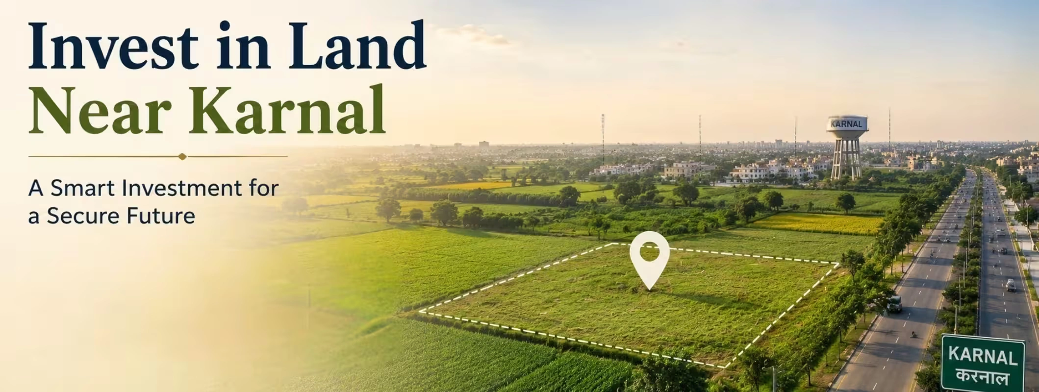 Karnal land investment