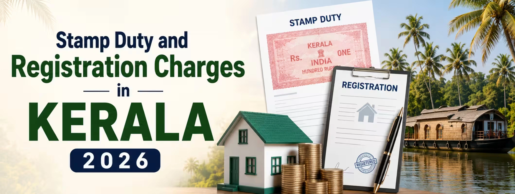 stamp duty and registration charges in Kerala