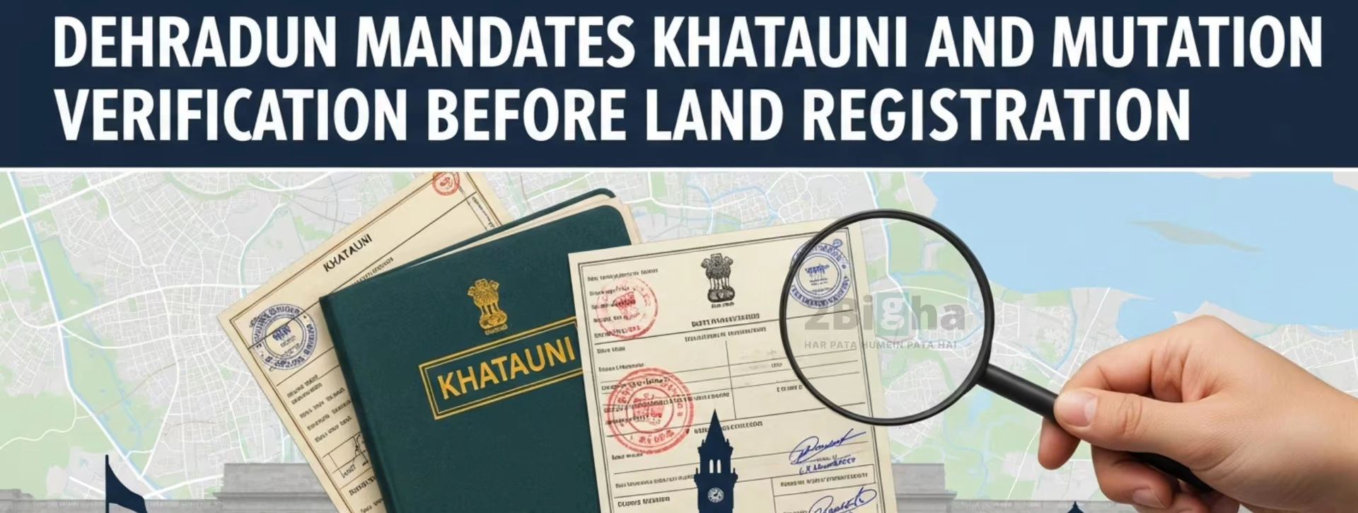 Dehradun Mandates Khatauni and Mutation Verification Before Land Registration