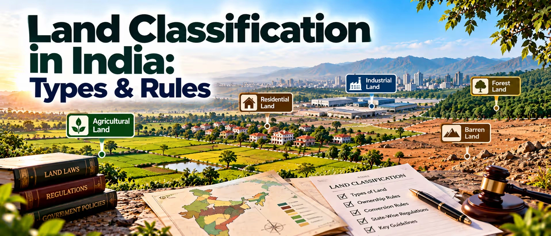 land classification in India