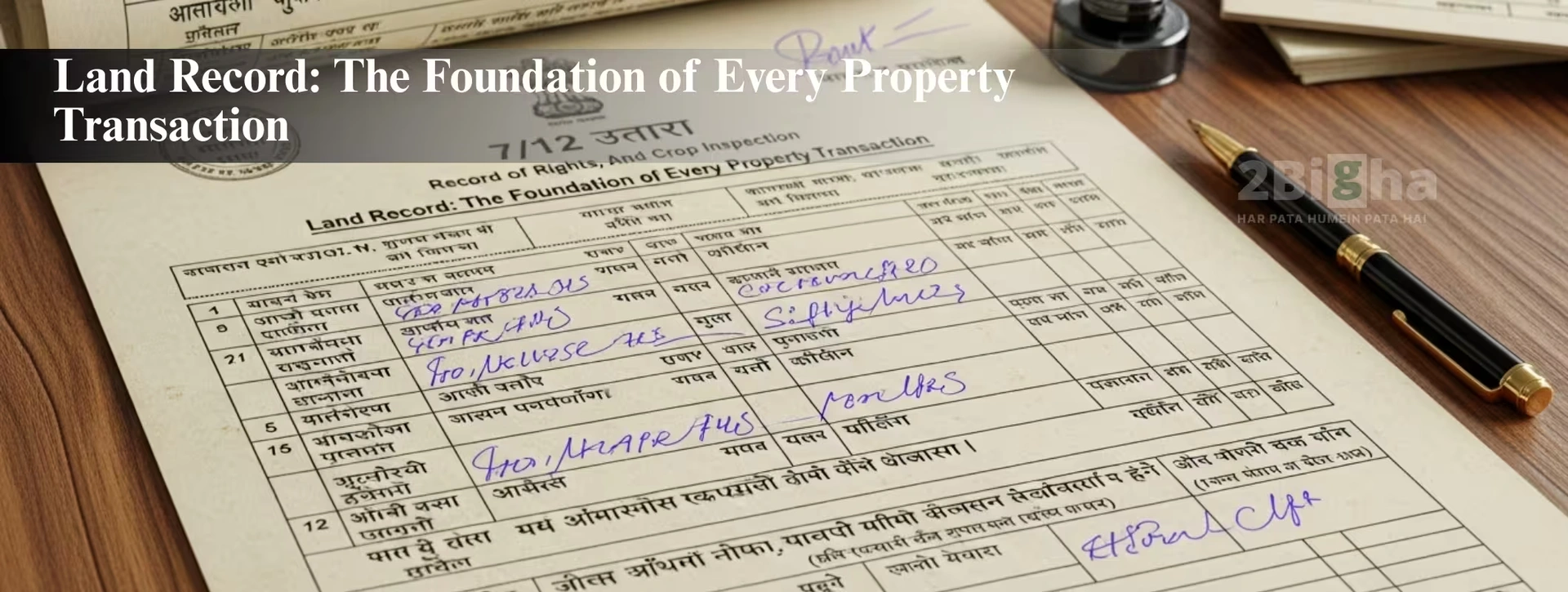 Land Record: The Foundation of Every Property Transaction