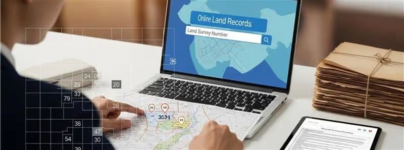 How Does Land Survey Number Help in Getting Land Records Online?